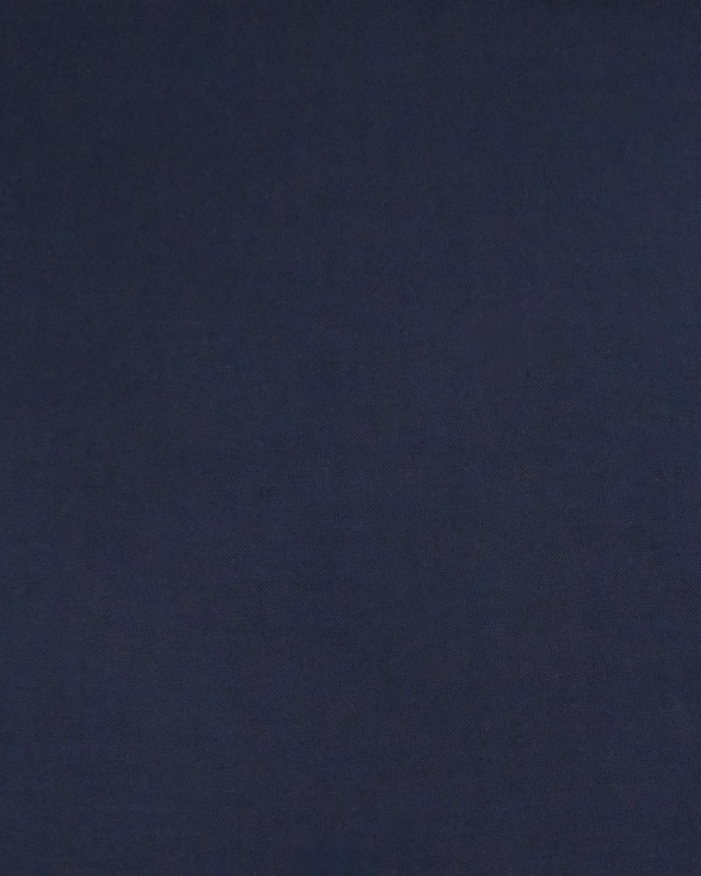 Toile de Coton Sanforisée Navy   - Mercerine