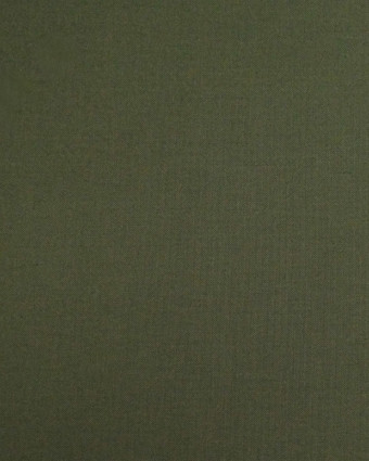 Toile de Coton Sanforisée Kaki   - Mercerine