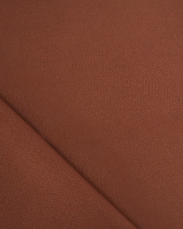Toile de Coton Sanforisée Chocolat   - Mercerine