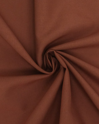 Coton Sanforise Chocolat Pablo - Mercerine