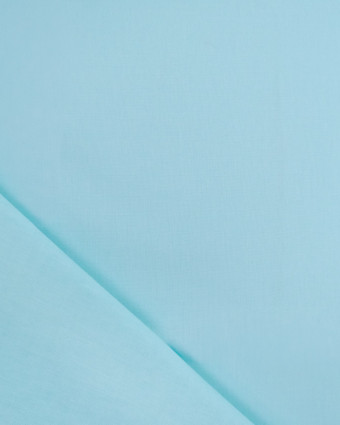 Toile de Coton Sanforisée Aqua   - Mercerine
