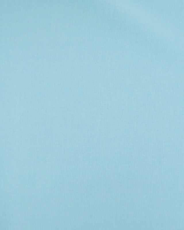 Toile de Coton Sanforisée Aqua   - Mercerine