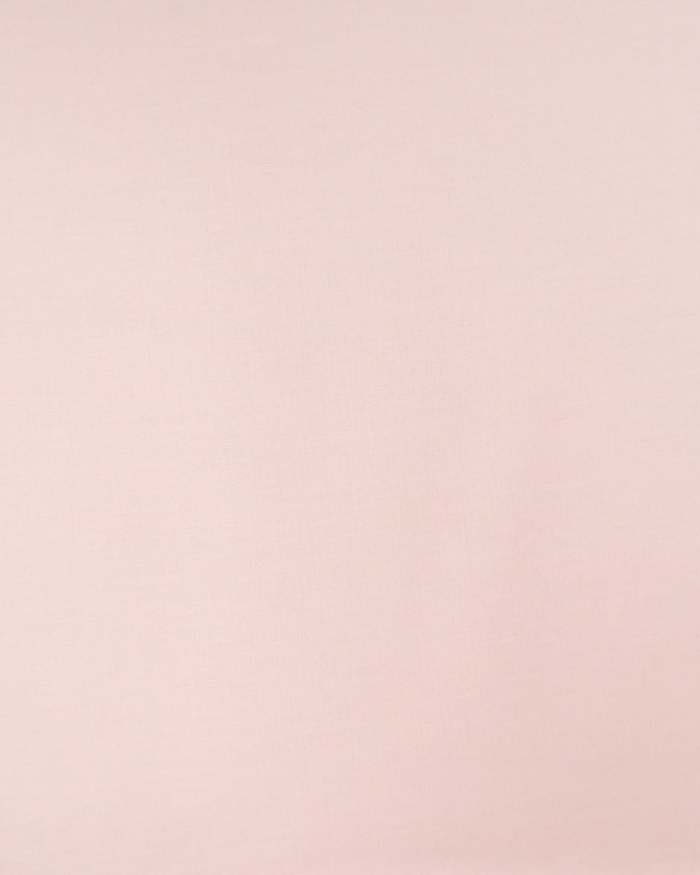 Toile de Coton Sanforisée Rose Clair   - Mercerine