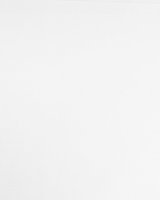 Toile de Coton Sanforisée Blanc   - Mercerine