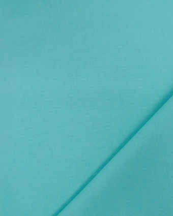 Toile de Coton Sanforisée Turquoise   - Mercerine