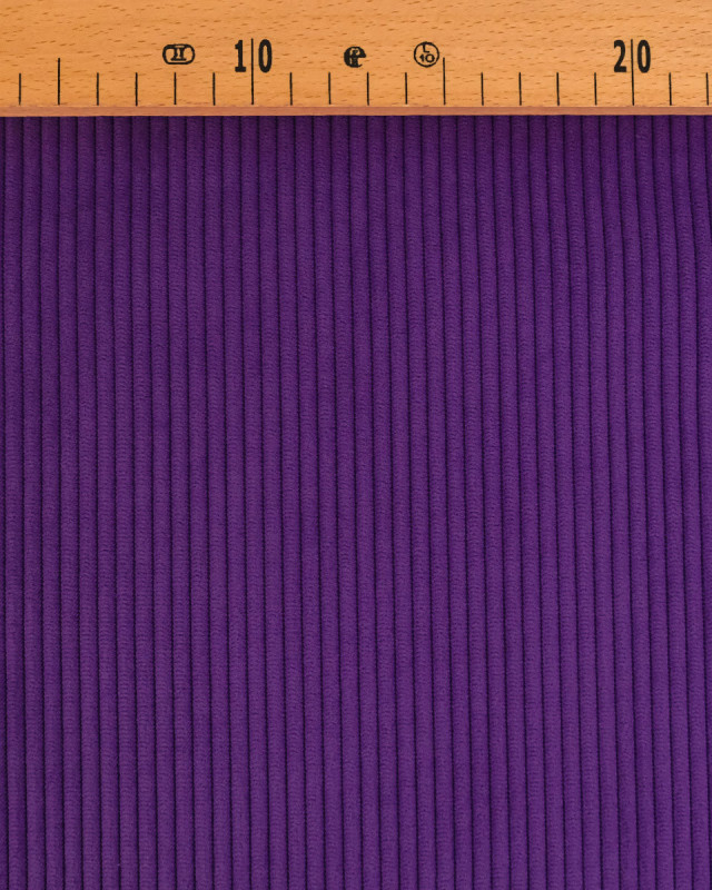 Velours Côtelé Ameublement Belém Violet - Mercerine
