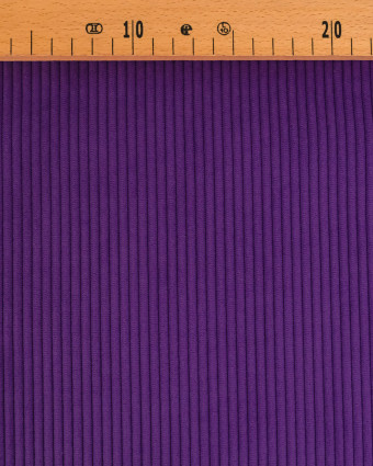 Velours Côtelé Ameublement Belém Violet - Mercerine