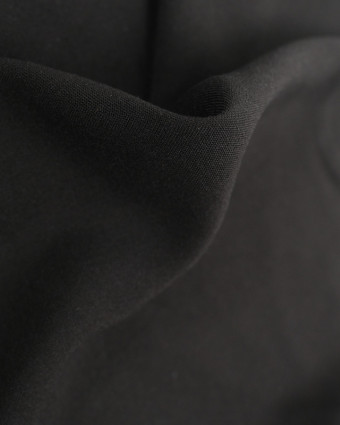 Tissu Viscose noir Alina  - Mercerine