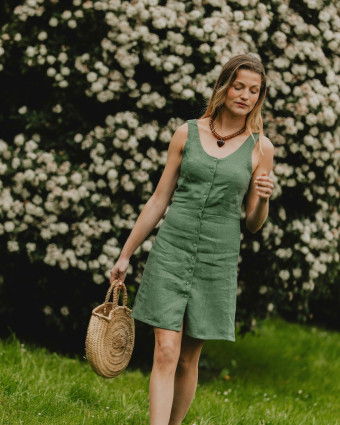 Patron couture La Robe Ajustée DELPHINE - Maéli Paris - Mercerine
