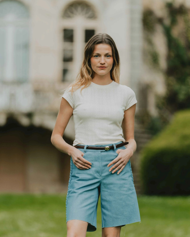Patron couture Le Short Bermuda ZOE - Maéli Paris - Mercerine