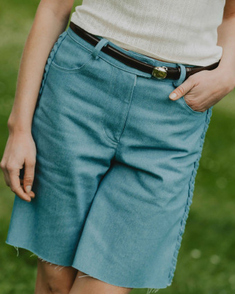 Patron couture Le Short Bermuda ZOE - Maéli Paris - Mercerine