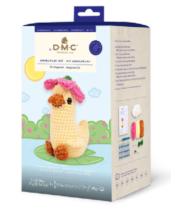 Kit de Crochet Amigurumi Coin Coin Le Carnard - DMC - Mercerine