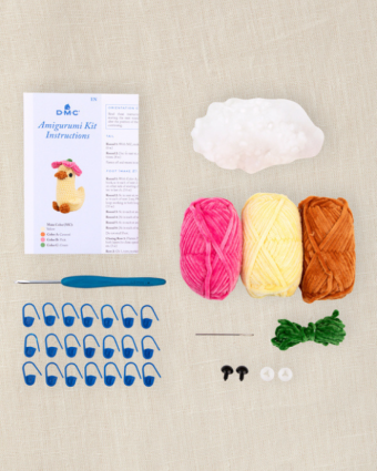 Kit de Crochet Amigurumi Coin Coin Le Carnard - DMC - Mercerine