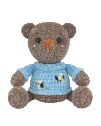 Kit de Crochet Amigurumi L'ours Rêveur - DMC - Mercerine