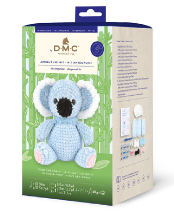 Kit de Crochet Amigurumi Le Koala Tout Doux - DMC - Mercerine