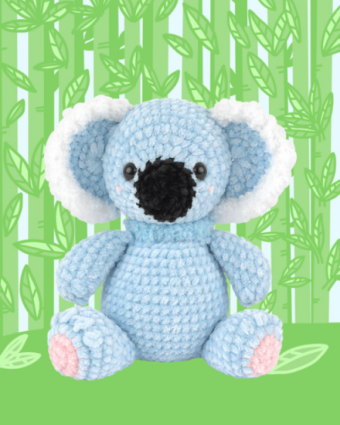 Kit de Crochet Amigurumi Le Koala Tout Doux - DMC - Mercerine