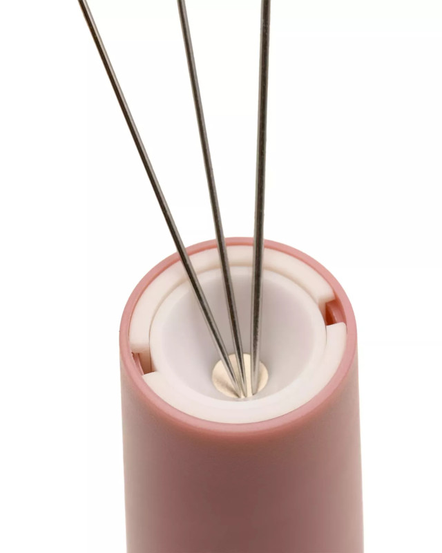 Distributeur tournant pour aiguilles avec aimant Rose - Prym - Mercerine