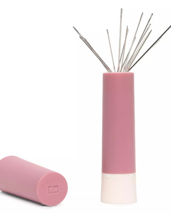 Distributeur tournant pour aiguilles avec aimant Rose - Prym - Mercerine