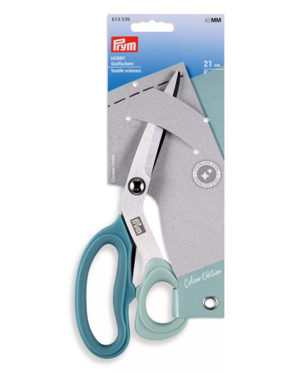Ciseaux tissus 21cm Sauge - Prym - Mercerine