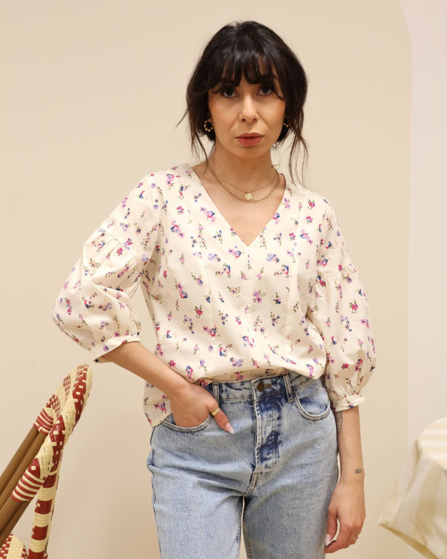 Patron Blouse Robe Giulia - Majam - Mercerine