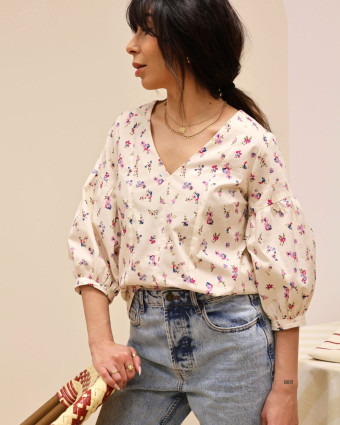 Patron Blouse Robe Giulia - Majam - Mercerine
