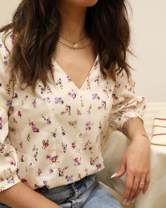 Patron Blouse Robe Giulia - Majam - Mercerine