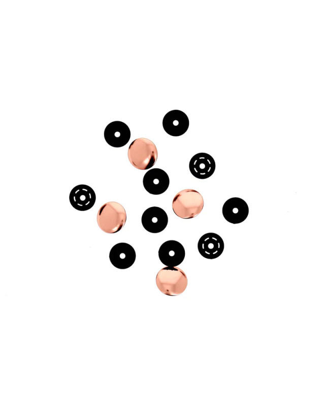 Bouton Pression 14mm - Rose Gold - Bohin - Mercerine