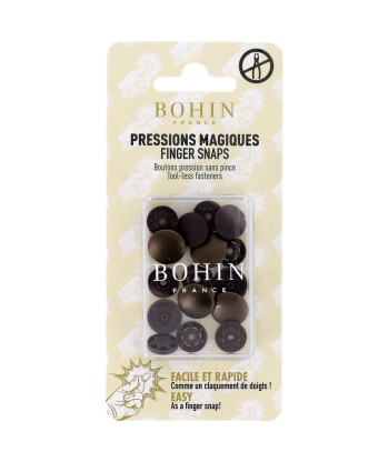 Bouton Pression 14mm - Cuivre - Bohin - Mercerine
