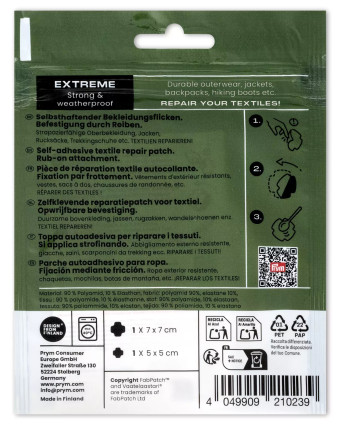 FabPatch - Extrême - Noir - Prym - Mercerine