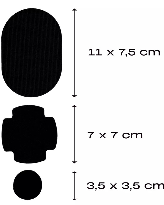 FabPatch - Extrême Merino - Noir- Prym - Mercerine