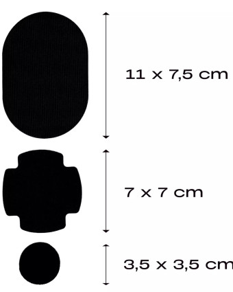 FabPatch - Extrême Merino - Noir- Prym - Mercerine