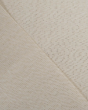 Aspect Lin Lurex Enduit Crème Or Oekotex  - Mercerine