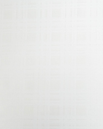 Popeline de Coton Motif Carreau Blanc - Mercerine