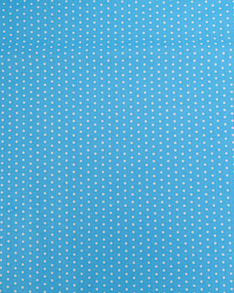 Popeline de Coton Petits Pois Bleu - 110 cm - Mercerine