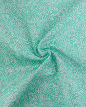 Popeline de Coton Rouleau Vert Eau - 110 cm