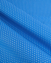 Popeline de Coton Petits Pois Pop Océan - 110 cm