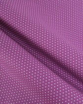 Popeline de Coton Petits Pois Pop Orchidée - 110 cm