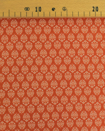 Popeline de Coton Inspiration Indienne Jaipur Elégance Terra - Mercerine