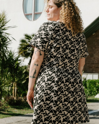 Patron Robe TWIST - Maison Fauve | Mercerine