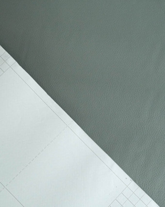 Tissu Simili Cuir Autocollant Gris - Mercerine