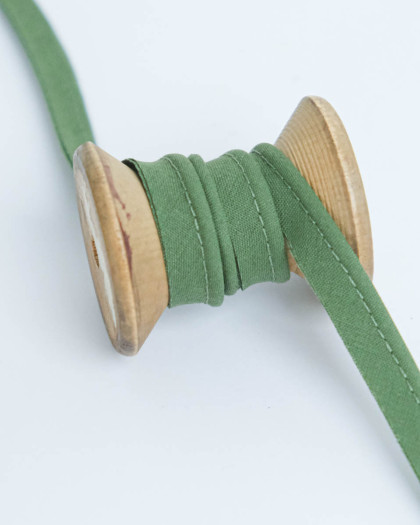 Passepoil vert army x1m - Mercerine