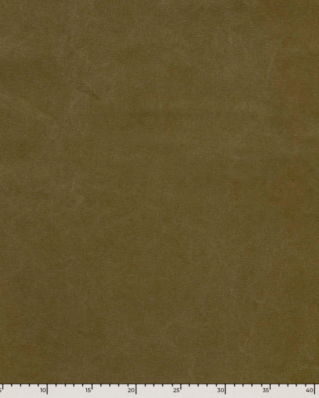 Tissu Toile Canvas Epaisse Kaki - Mercerine