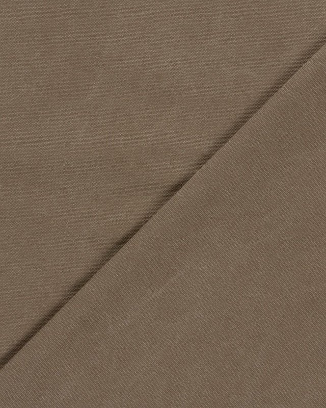 Tissu Toile Canvas Epaisse Gris Taupe - Mercerine