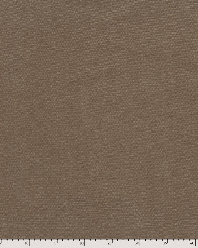 Tissu Toile Canvas Epaisse Gris Taupe - Mercerine