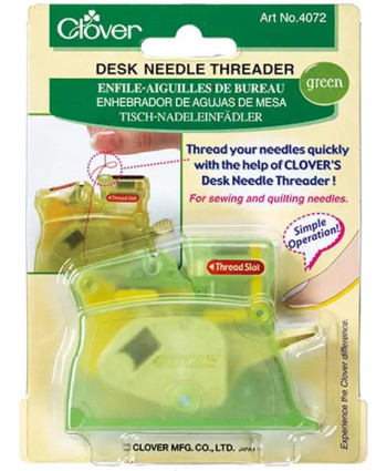 Enfile Aiguilles de Bureau - Vert - Clover - Mercerine