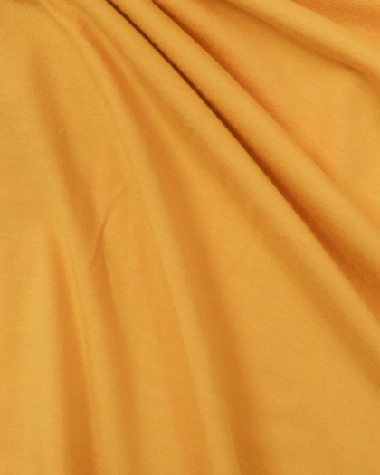 Jersey Viscose Jaune  oeko tex Julia - par 10cm -  Mercerine
