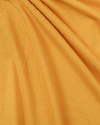 Jersey Viscose Jaune  oeko tex Julia - par 10cm -  Mercerine