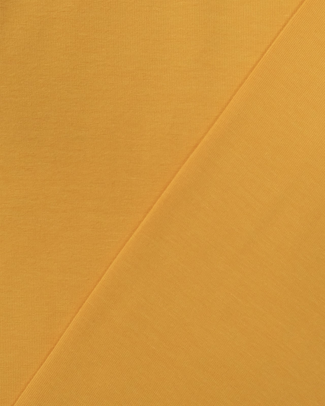 Tissu jersey viscose Jaune - Tissu oeko tex  - Mercerine
