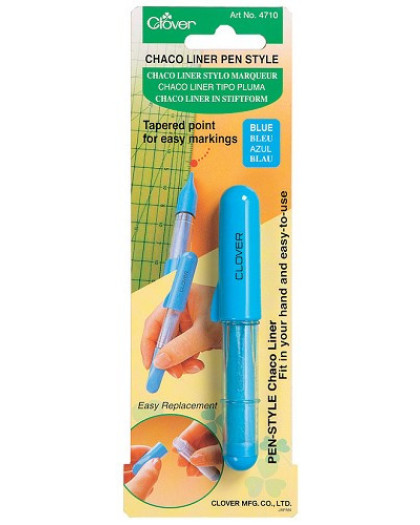 Chaco Liner Stylo Marqueur - Bleu - Clover - Mercerine