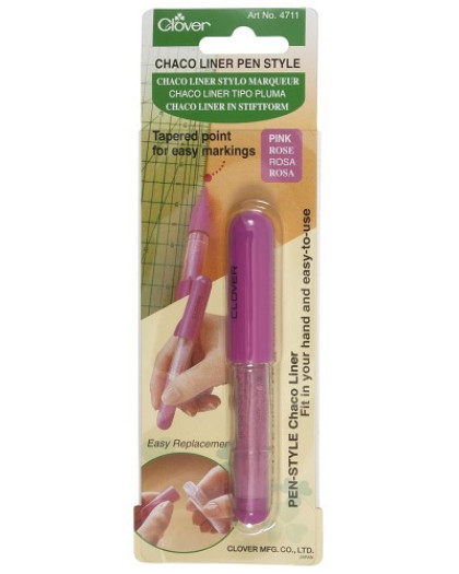 Chaco Liner Stylo Marqueur - Rose - Clover - Mercerine